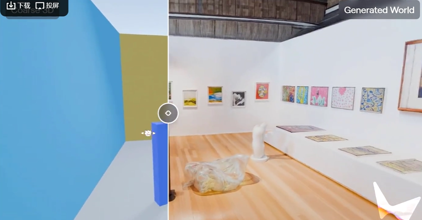 李飞飞的世界模型来了!一句话生成3D世界,AI 真的开始理解现实了 image.png