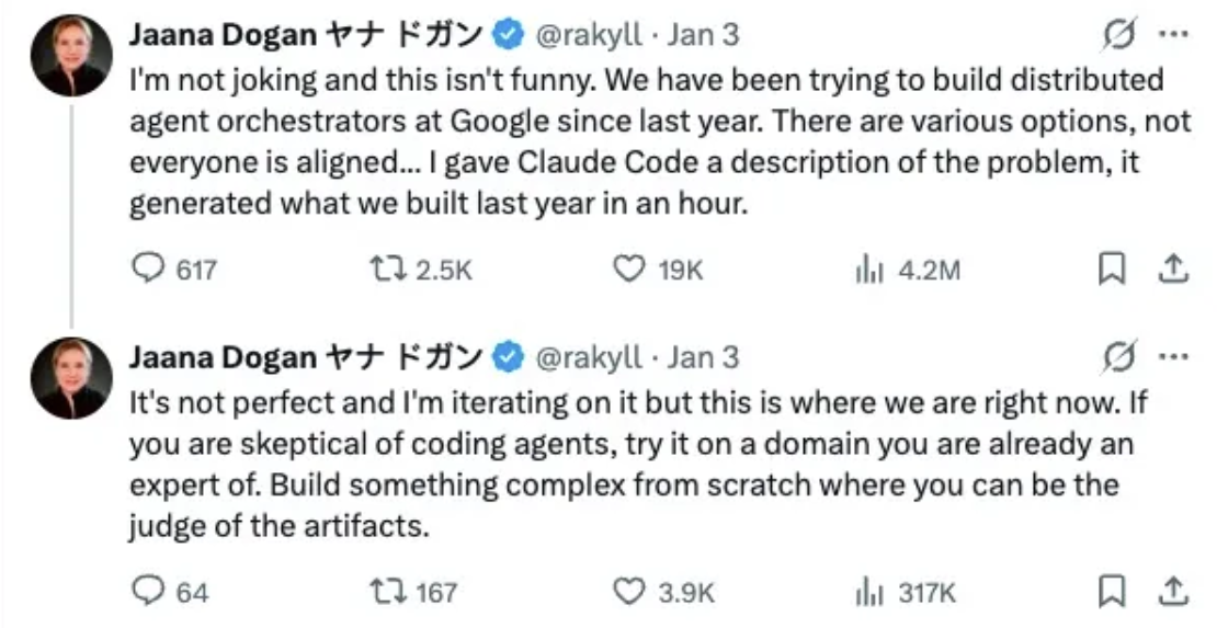 谷歌高管实测Claude Code:1小时复刻团队1年成果?深度解析AI编程的“效率悖论”