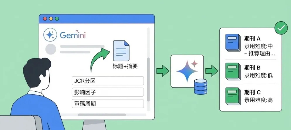 Gemini 优化投稿实操指南:从精准选刊到专业Rebuttal撰写